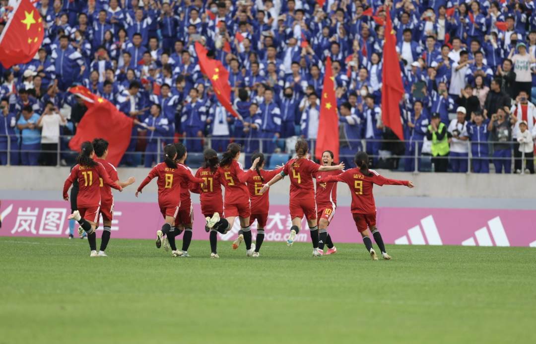 中国队夺得国际中体联足球世界杯女子组冠军