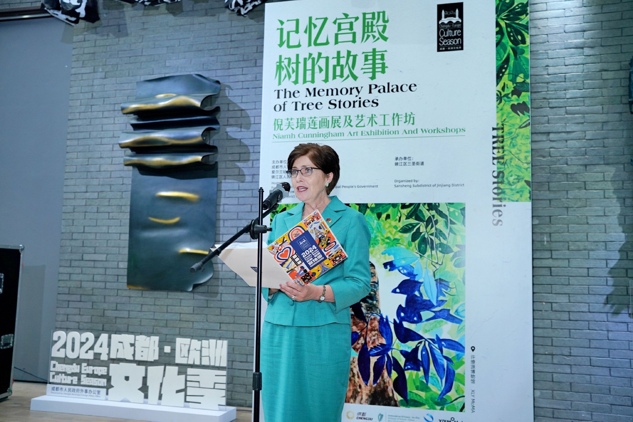 爱尔兰驻华大使安黛文:文化和创意是爱尔兰与成都重要的"连接元素"