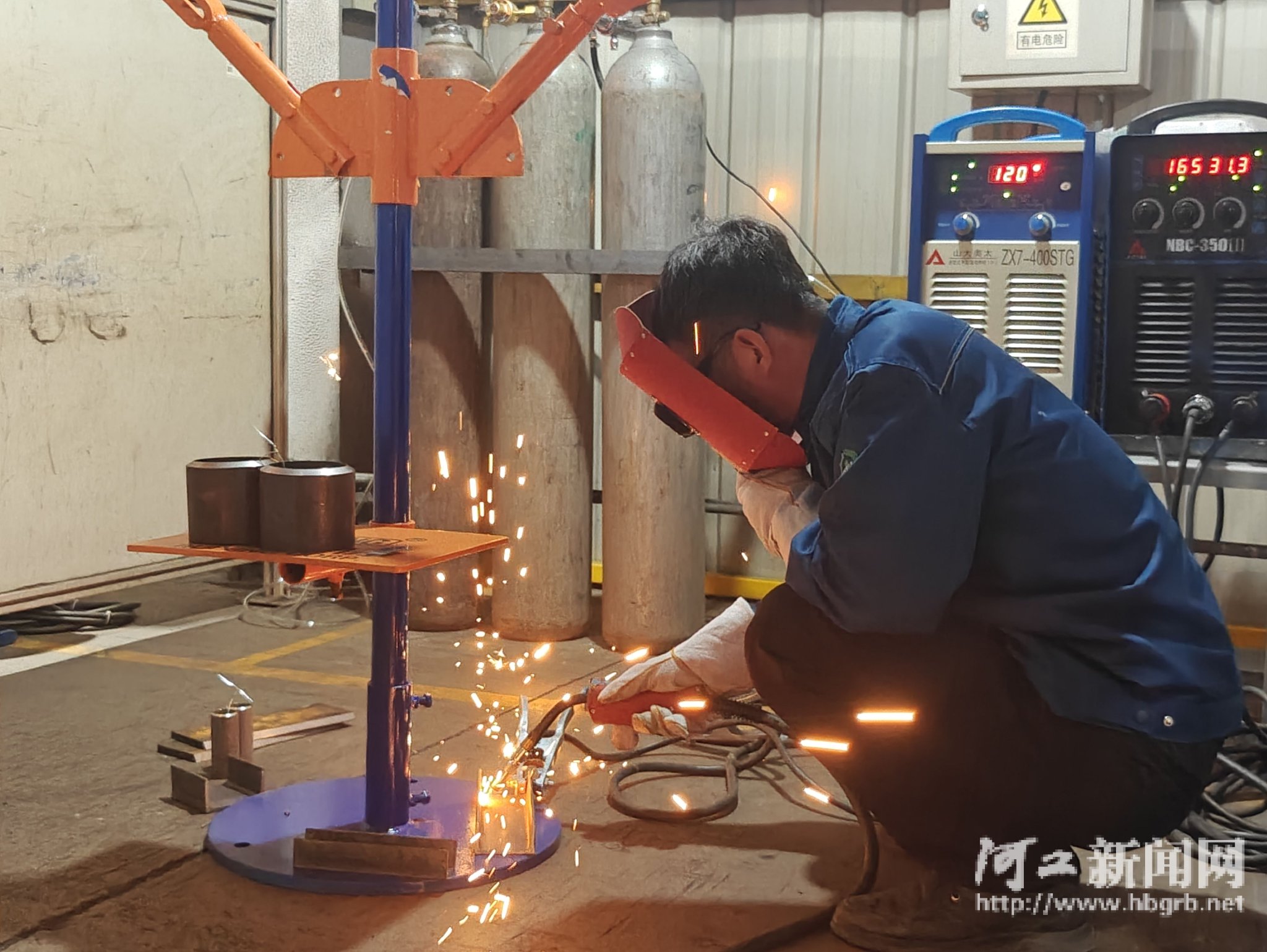 衡水市总工会举办第十一届职工职业技能大赛焊工决赛