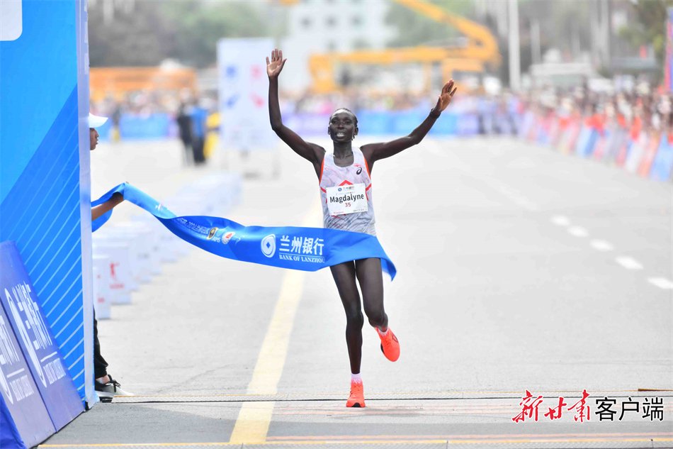 2024兰州马拉松赛顺利完赛 冠亚季军新鲜出炉!