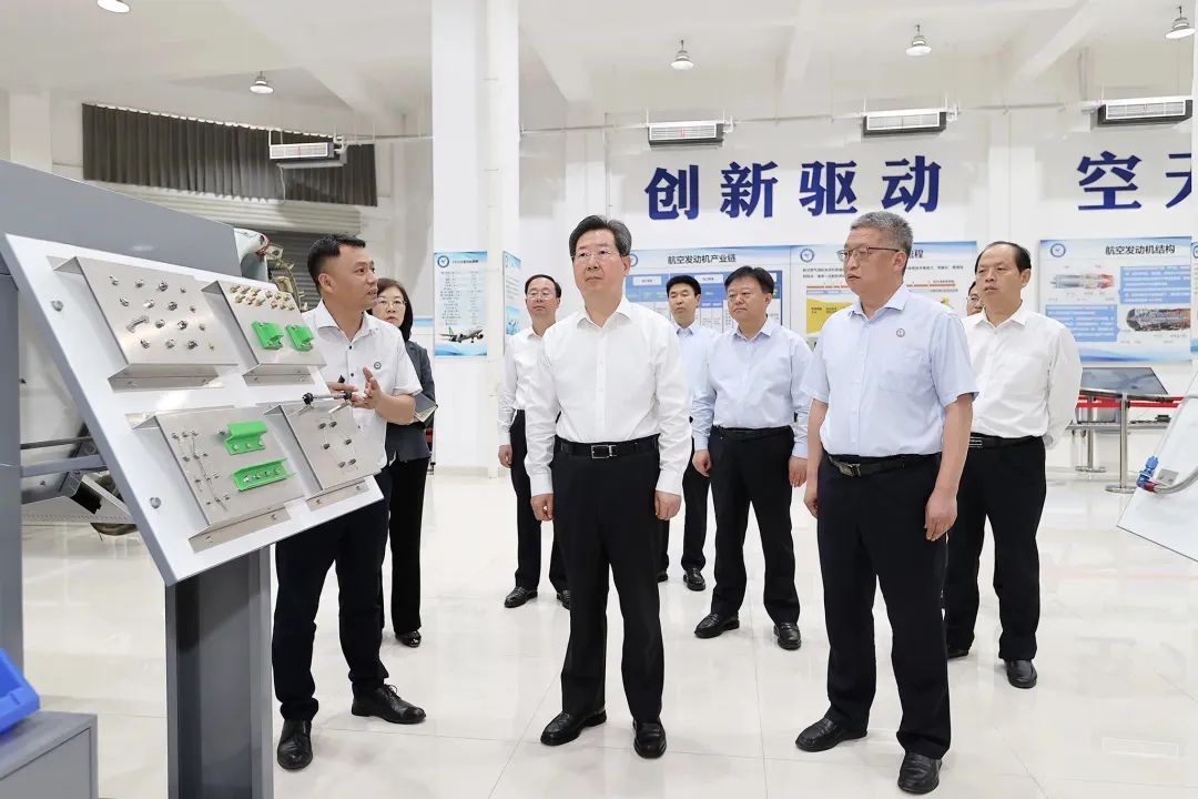 楼阳生到郑州航空工业管理学院,中原工学院调研