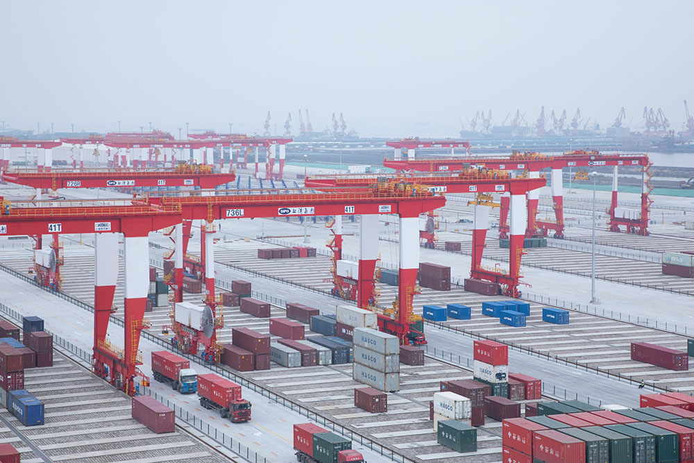 高质量发展调研行|上海罗泾自动化集装箱码头计划7月投运