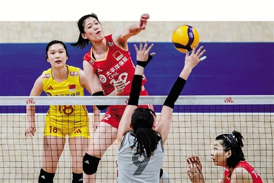 中国女排今晚出战世联赛澳门站