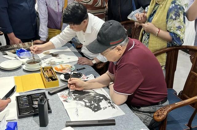 十人书画联展,普陀的他们携手传递中华传统书画文化