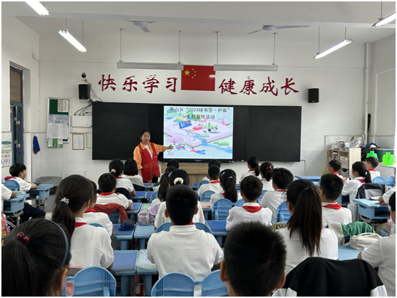 蚌埠蚌山区燕山乡:文明"书签"润童心,阳光"护苗"助成长