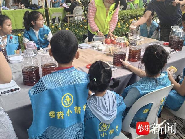 树立绿色环保理念,苏州工业园区娄葑街道开展垃圾分类亲子主题活动