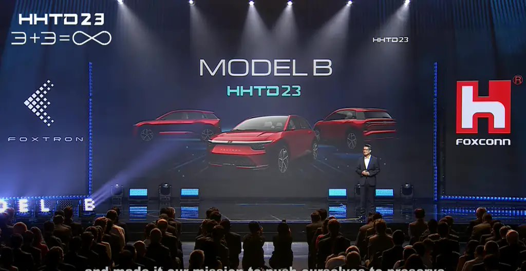 鸿海董事长刘扬伟：Model B 电动车预计今年底到明年初开始接受预订