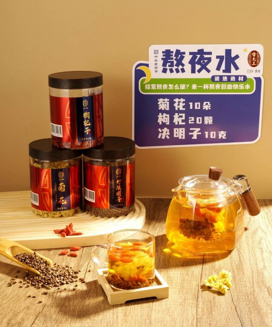 夏季热门饮片花茶组方搭配
