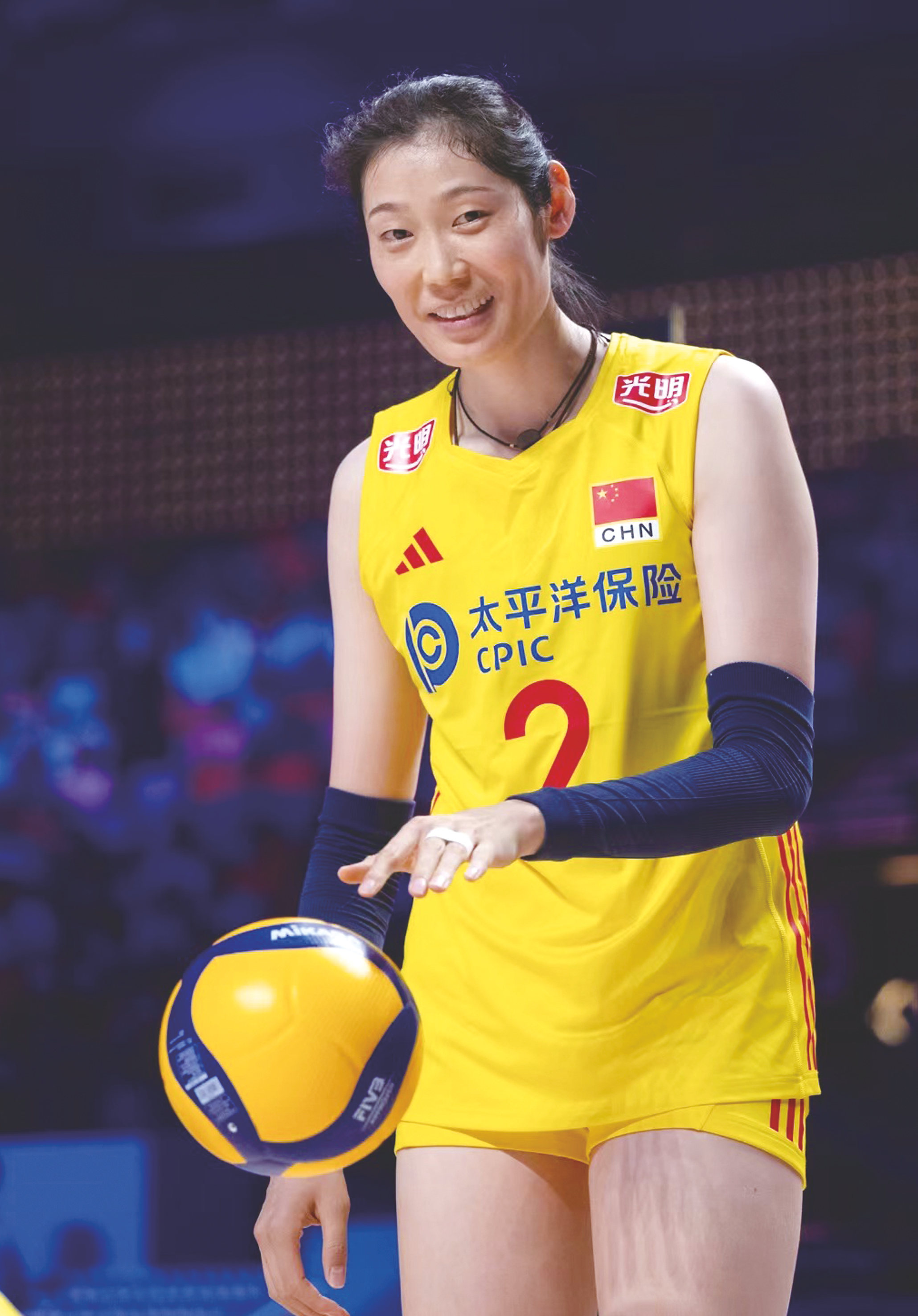 朱婷首发登场 中国女排击败泰国队