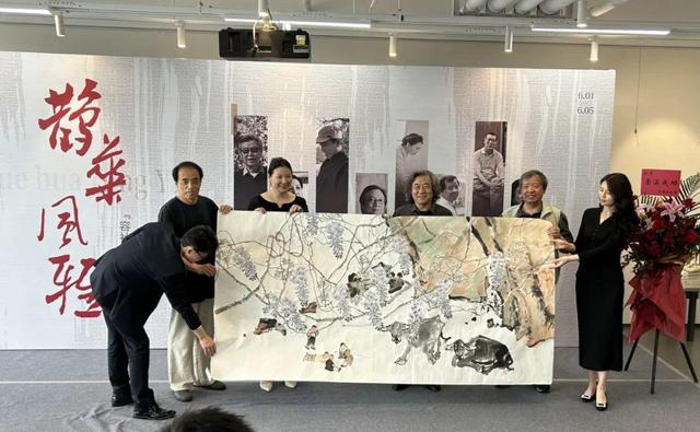鹊华风雅"容社"中国画作品展在杭州开幕