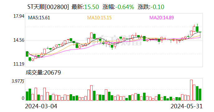 ST天顺立案结果出炉