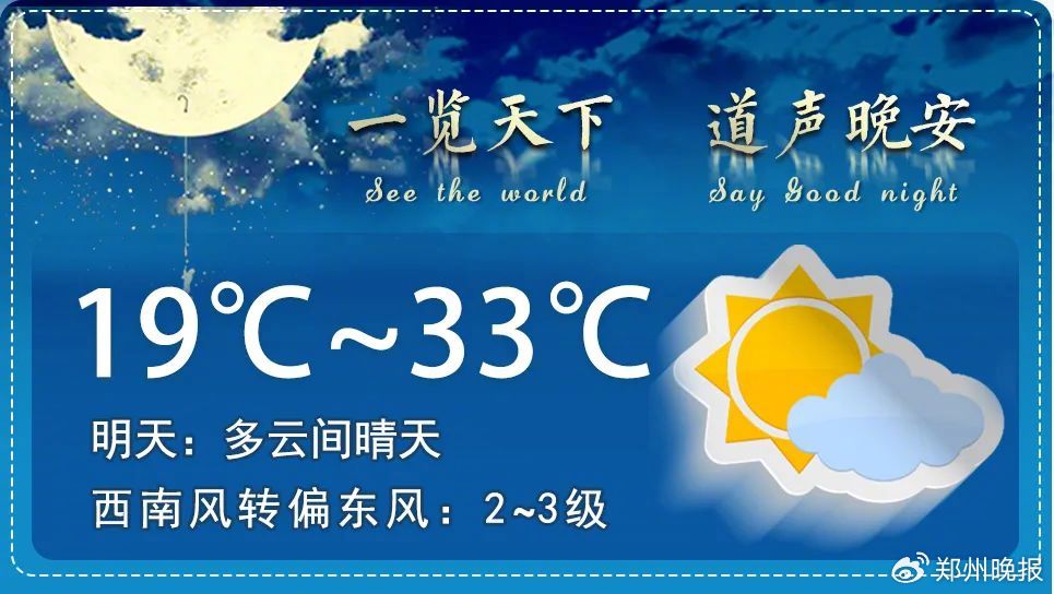 晚安郑州 | 高温"返场"!河南多地冲击37