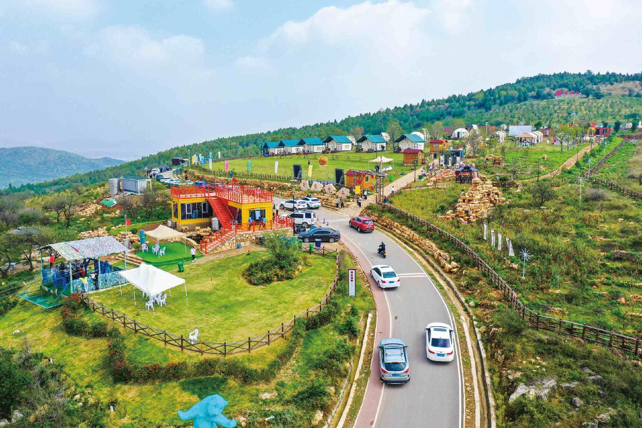淮北市烈山区四季榴园景区  淮北市烈山区文化旅游体育局供图2023年12