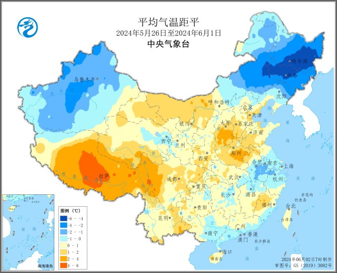  Figure 1 National Average Temperature Anomaly