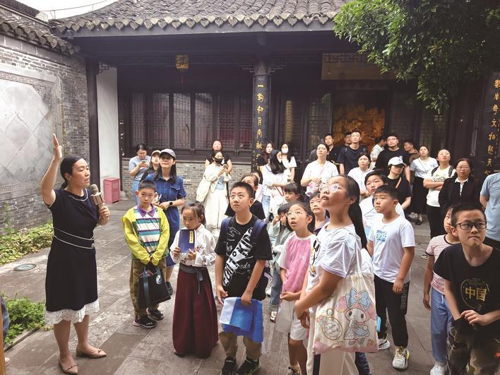 镇报文心阅读营 趣味游学梦溪园