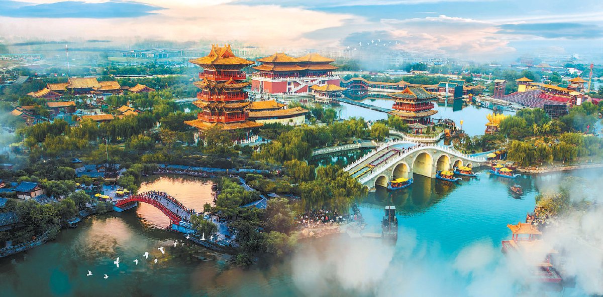 一朝入画卷一梦越千年|清明上河园_新浪财经_新浪网