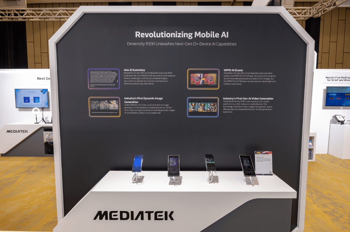 伴随AI手机发展浪潮，天玑9300旗舰芯片赋能终端生成式AI应用落地