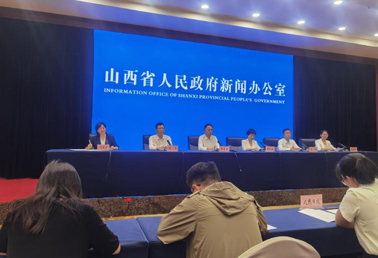 环境保护监察专员(副厅长级)樊占春介绍了2023年山西省空气质量状况