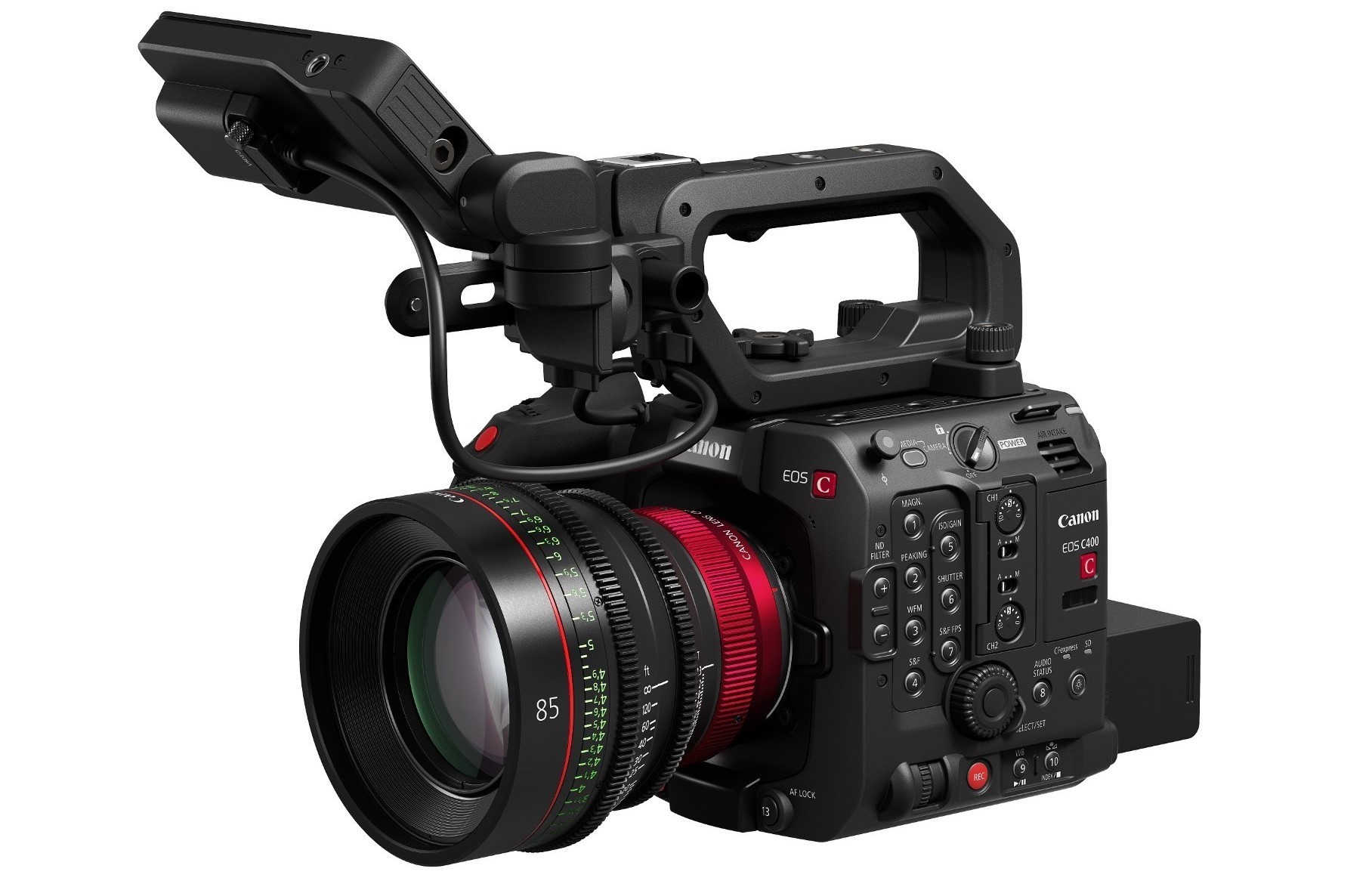 佳能发布采用rf卡口的数字电影摄影机eos c400