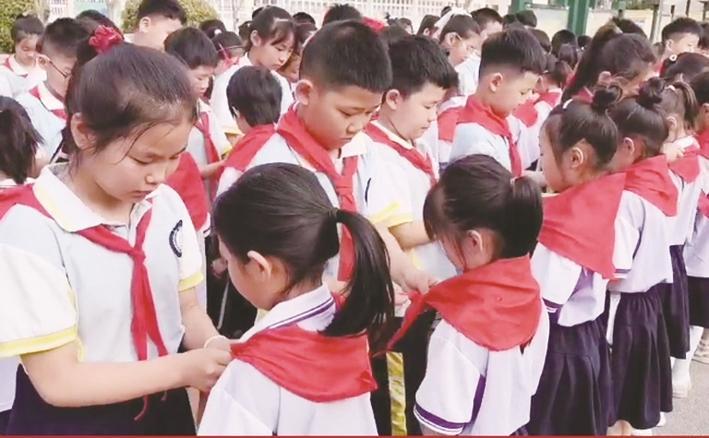 在一个阳光明媚的日子,临漳县第七小学的孩子们迎来了一个特别的时刻