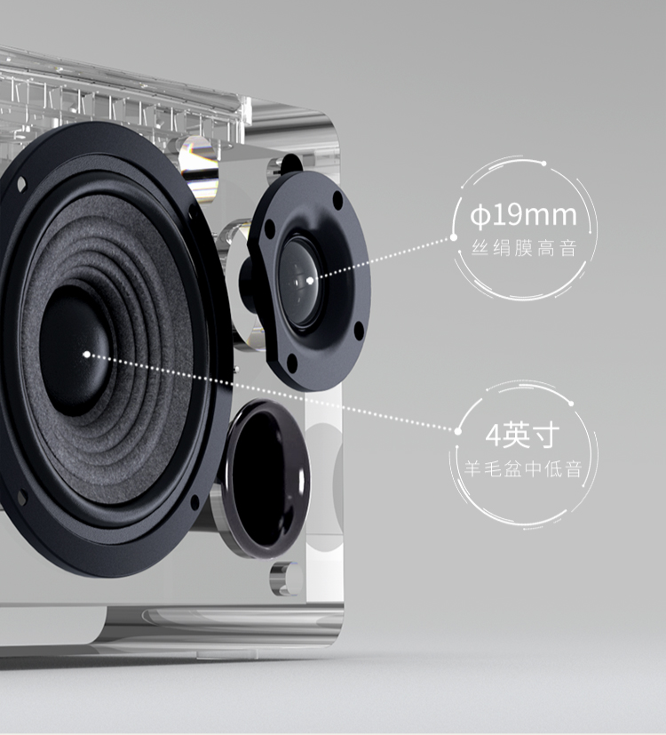 木质面板   蓝牙 5.0:漫步者 d12 桌面立体声音箱 277 元 3 期免息