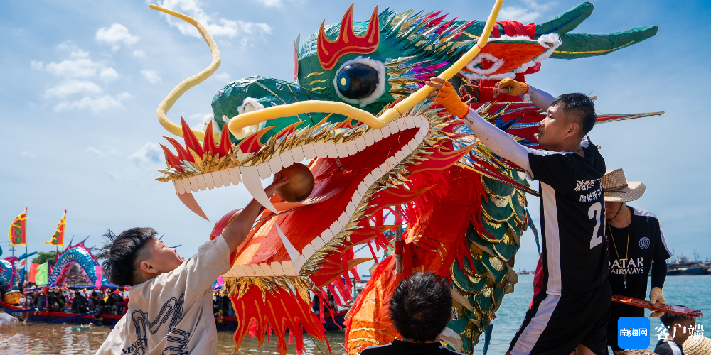 说到赛龙舟,海南人体内的"龙舟dna"瞬间觉醒