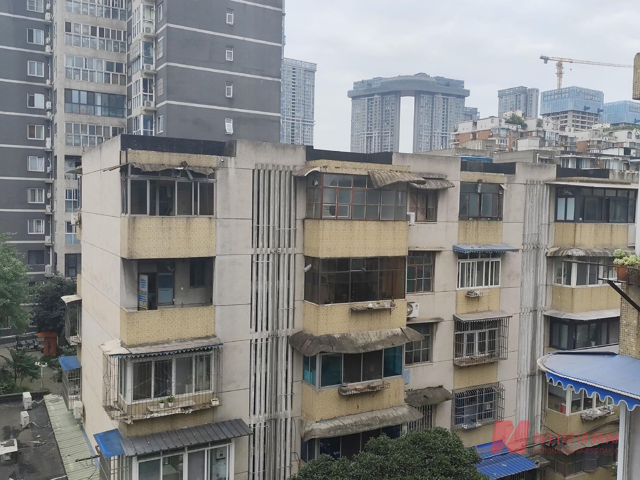 成都中心城区某老小区 图片来源:每经记者 魏文艺 摄