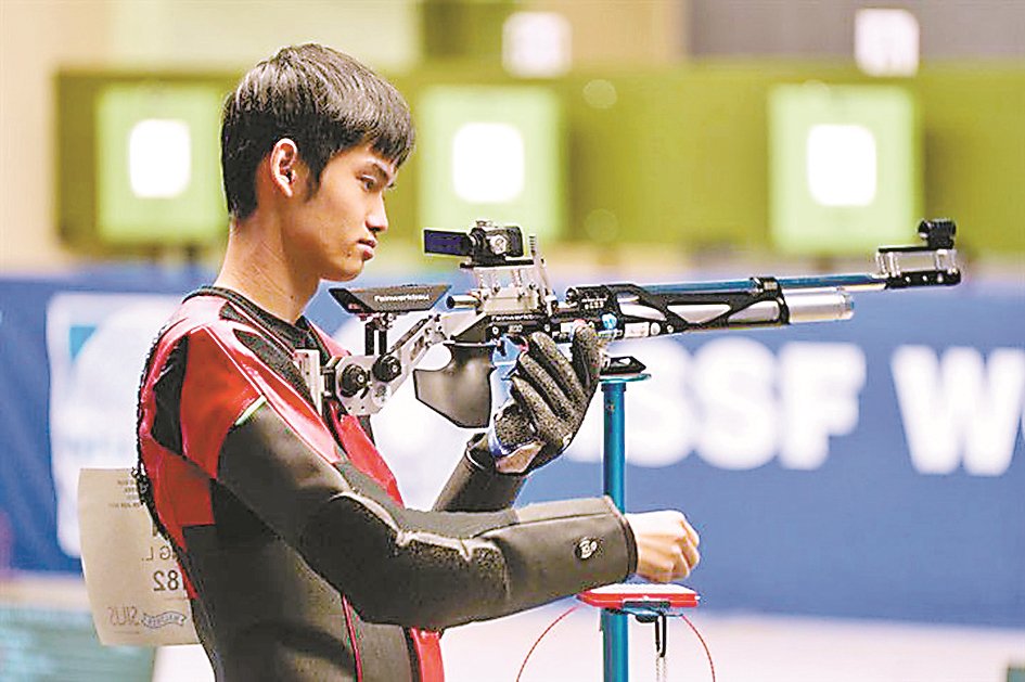盛李豪破世界纪录 李越宏再夺冠 射击世界杯慕尼黑站 中国队斩获4金
