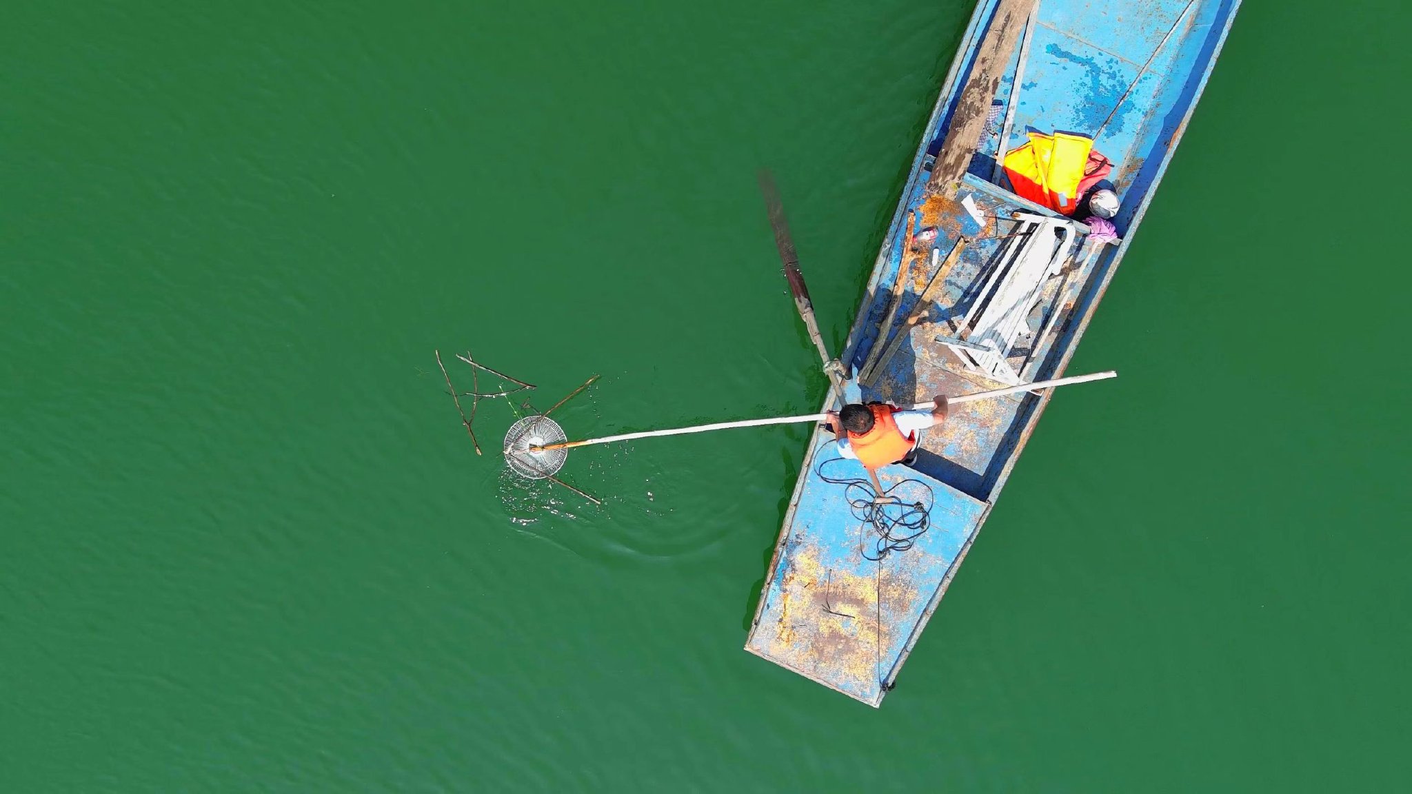 陕西安康治理瀛湖释放生态效益