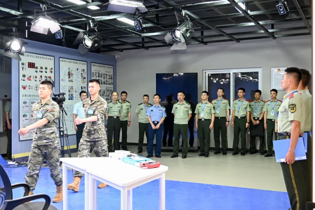武警部队文化影视专业职业技能鉴定中心结合年度鉴定考核,在武警后勤