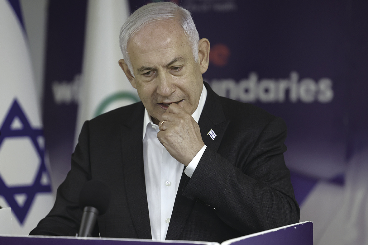 内塔尼亚胡:以色列进入"生死战"