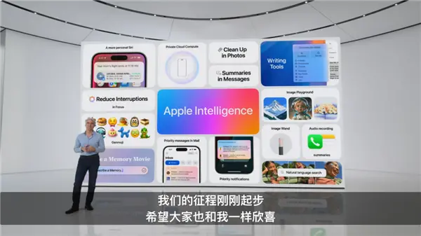 苹果高管称正努力将apple intelligence引入中国市场