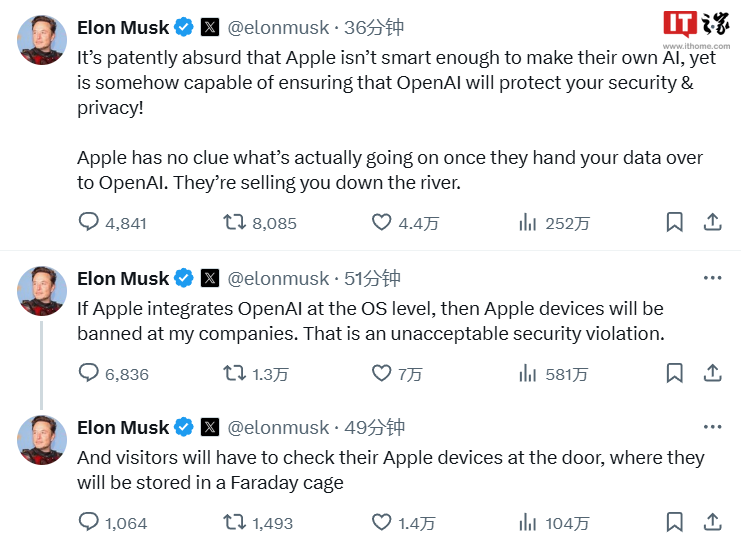 Musk Kritisierte Apple Dafür, Nicht Schlau Genug Zu Sein, Und Openai Reagierte Verärgert Und Betonte Die Privatsphäre Und Sicherheit Von Chatgpt | 1 67Ae A9067091Ee70Bbe19D612A7D3629577C