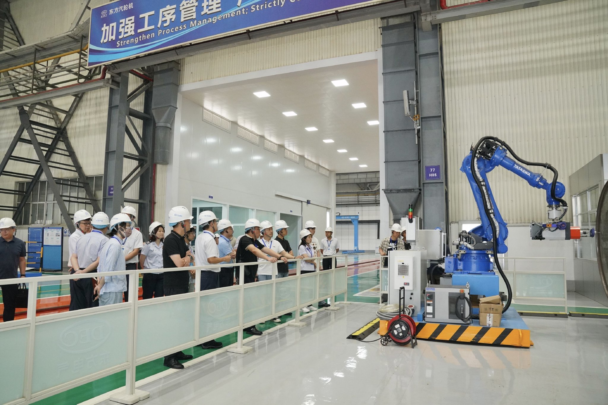 据了解,通过5g,工业互联网,数字孪生等技术,东方汽轮机将新一代信息