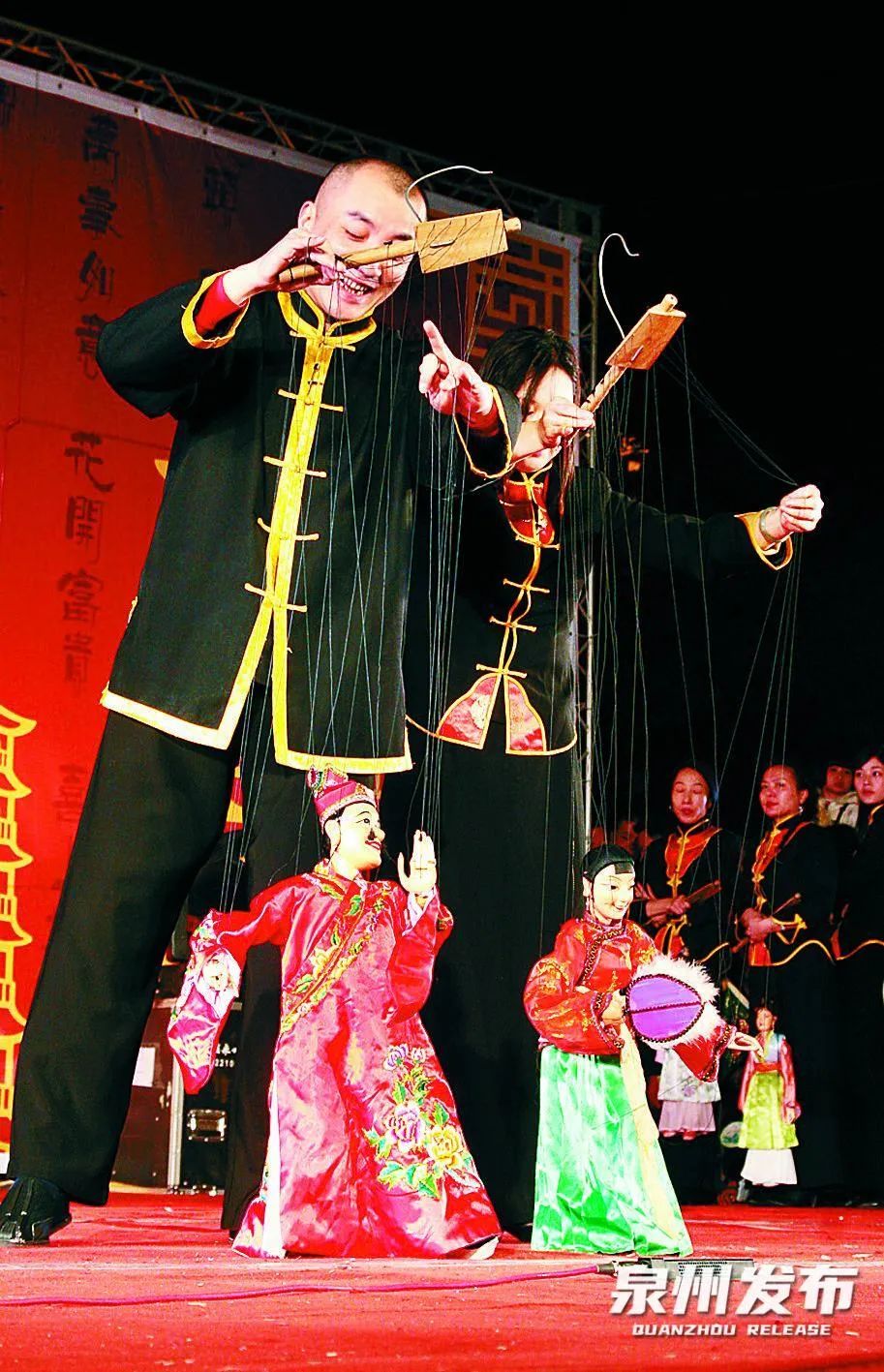 提线木偶自唐末五代起在泉州流行至今