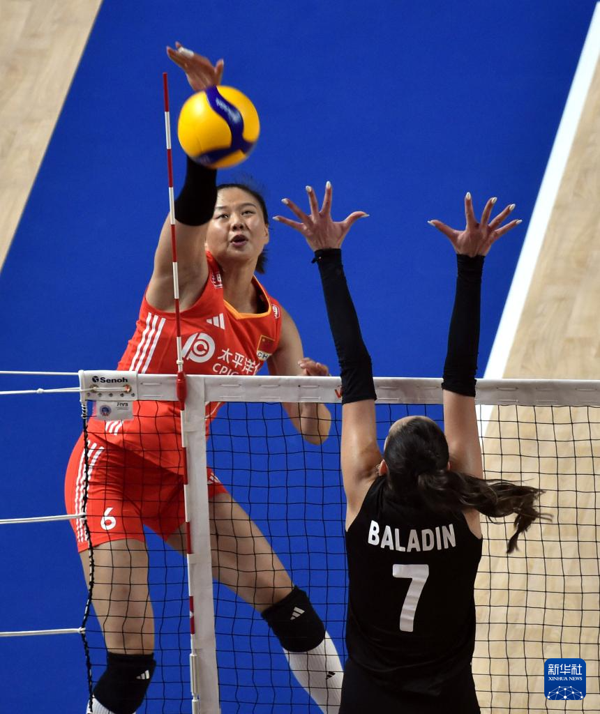 排球——世界女排联赛香港站:中国队胜土耳其队