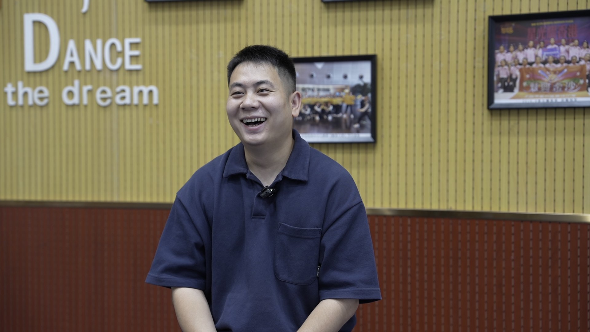 马超群接受大象新闻的采访