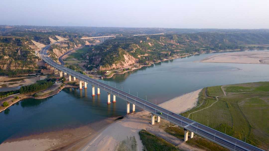 孟州黄河大桥.张泽斌摄