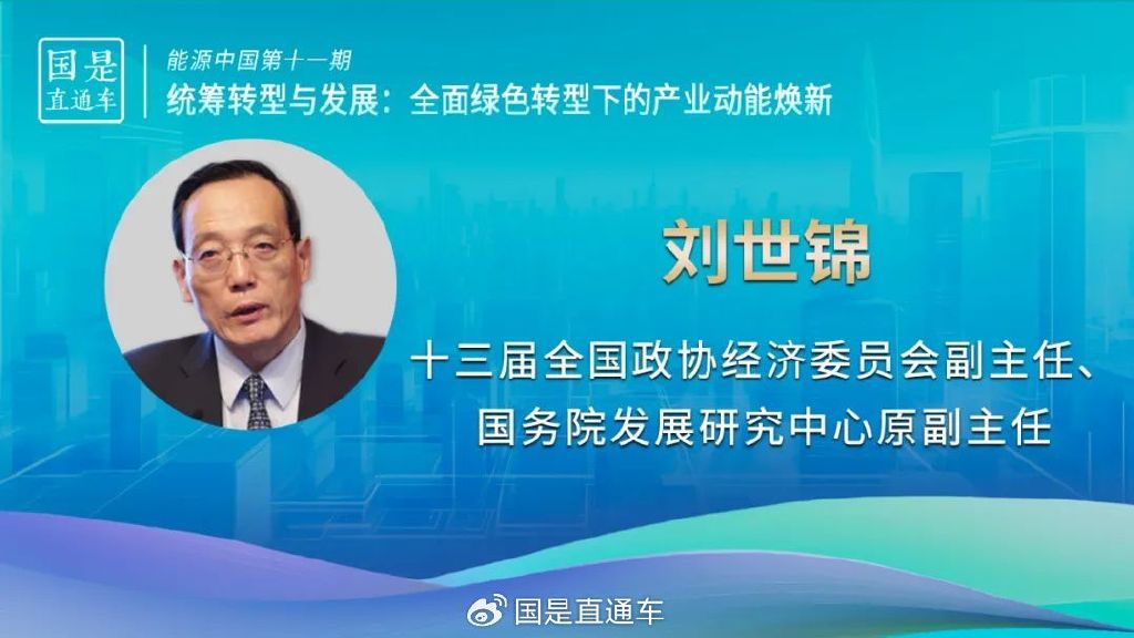 刘世锦:低碳绿色产业已成为疫后复苏重要驱动力|刘世锦_新浪财经_新浪网