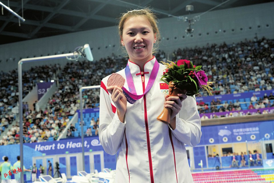 山西运动员杨畅入选中国游泳队巴黎奥运会参赛名单