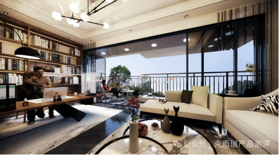 图:长沙保利和光尘樾公区效果图