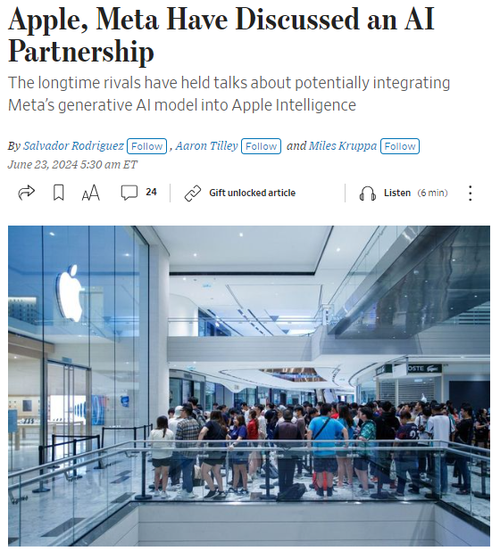 图片来源:《华尔街日报》报道截图