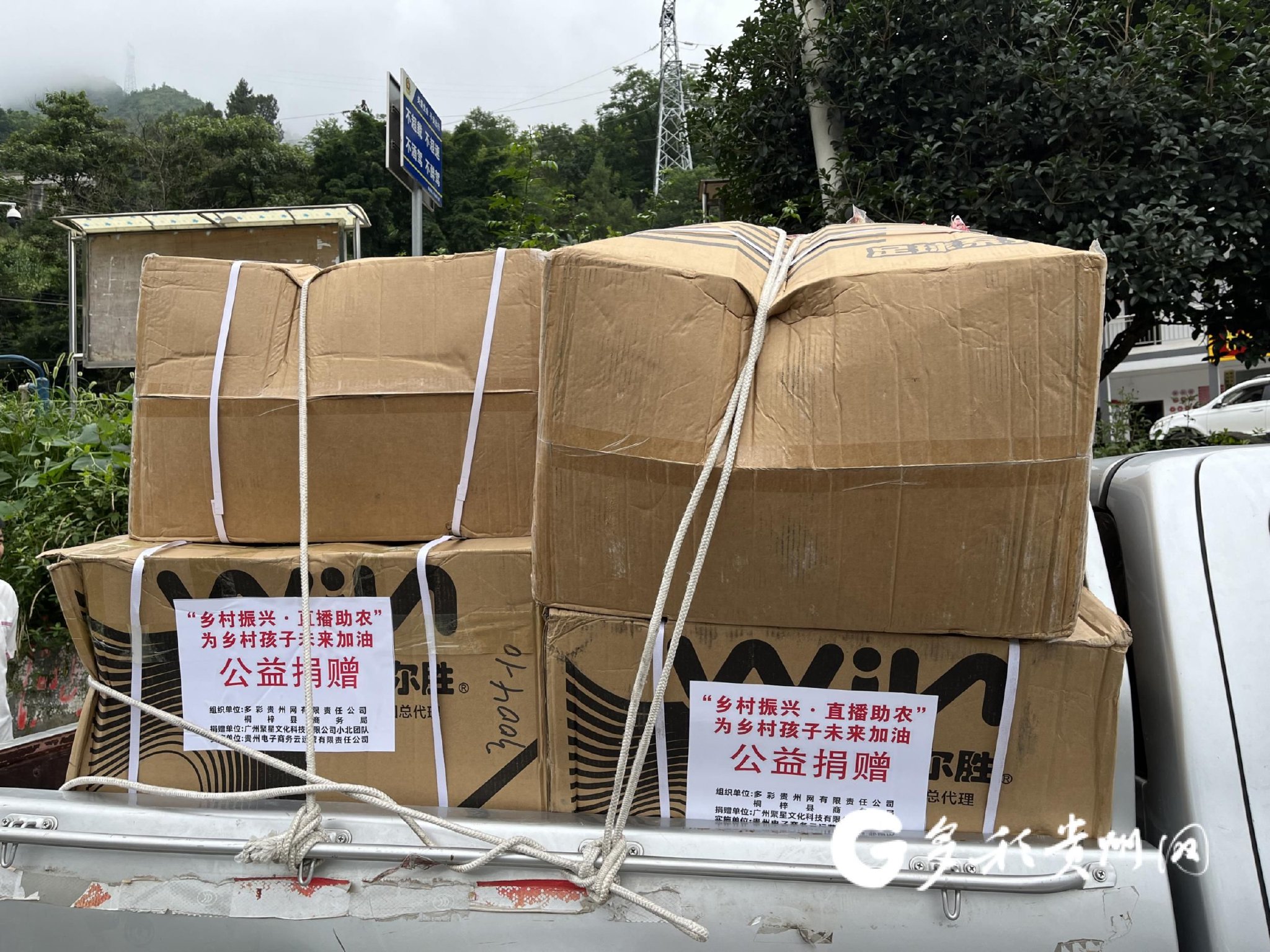 "乡村振兴·直播助农"为乡村孩子未来加油公益捐赠活动成功举办