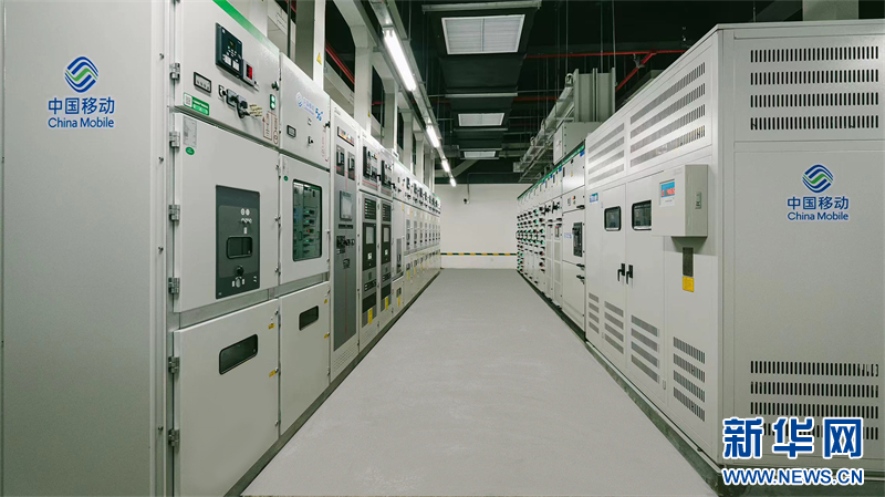 网发在绿色节能方面,该国际数据中心作为中国移动新一代绿色数据中心