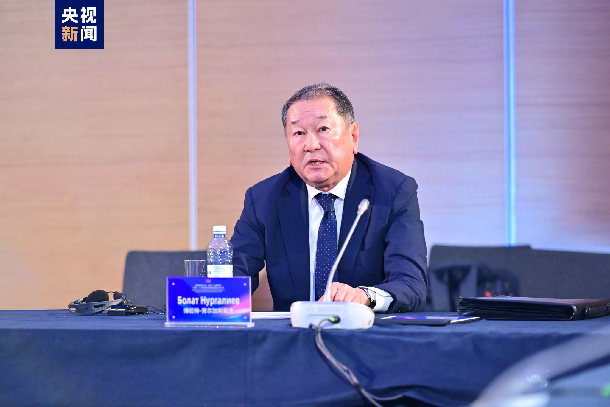 上合组织前秘书长努尔加利耶夫