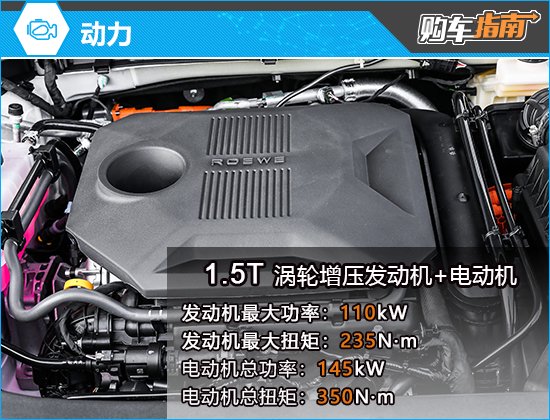推荐135科技版 上汽荣威D5X DMH购车指南
