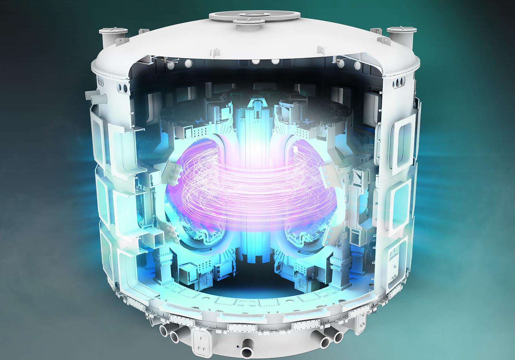 （反应堆概念图，来源：ITER）