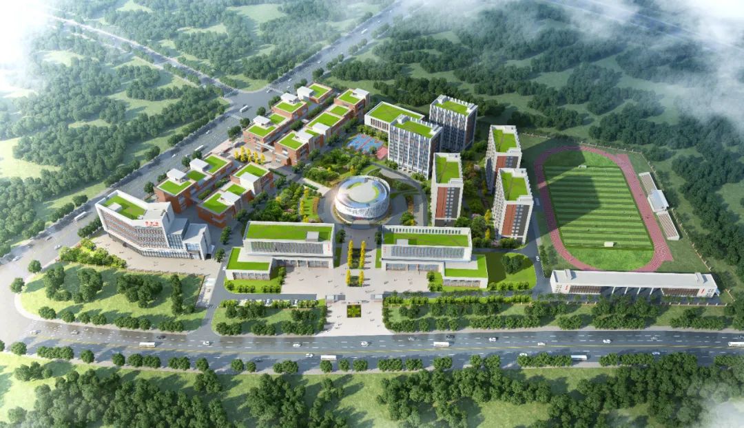 效果图曝光!黄石这所学校将建新校区