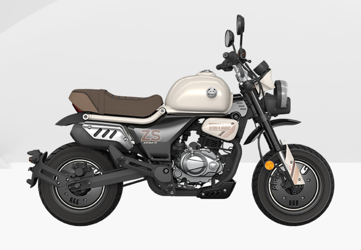 9988 元起,宗申小熊 mini 摩托车上市:小巧可爱造型,149 排量发动机