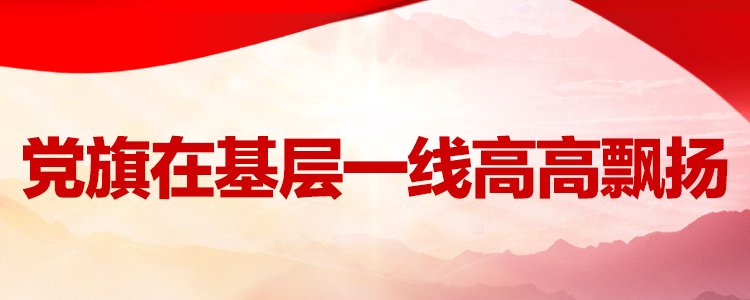 党旗在基层一线高高飘扬专题